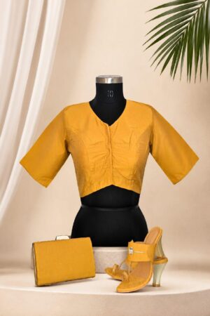 Royal in Gold - Silk Cotton