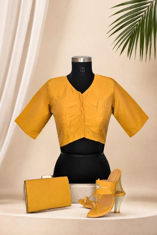 Royal in Gold – Silk Cotton